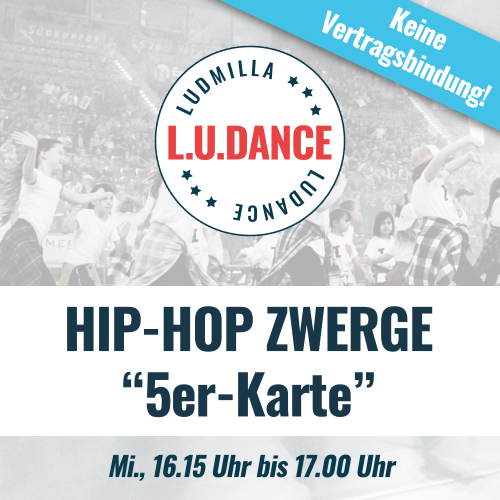 Hip-Hop Zwerge / 5er-Karte